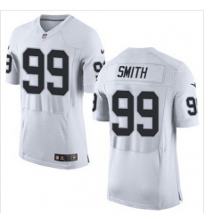Nike Oakland Raiders #99 Aldon Smith White Men 27s Stitched NFL New Elite Jersey