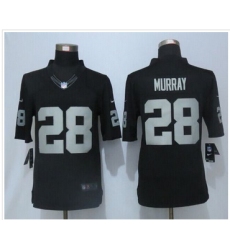 Nike Okaland Raiders #28 Latavius Murray Black Team Color Men 27s Stitched NFL Limited Jersey
