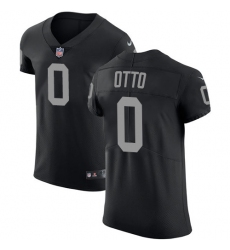 Nike Raiders #00 Jim Otto Black Team Color Mens Stitched NFL Vapor Untouchable Elite Jersey