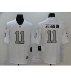 Nike Raiders 11 Henry Ruggs III White 2020 NFL Draft First Round Pick Color Rush Limited Jersey