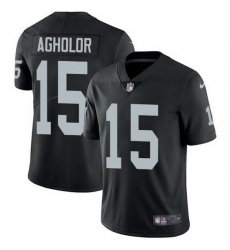 Nike Raiders 15 Nelson Agholor Black Team Color Men Stitched NFL Vapor Untouchable Limited Jersey