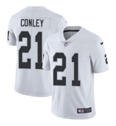 Nike Raiders #21 Gareon Conley White Mens Stitched NFL Vapor Untouchable Limited Jersey