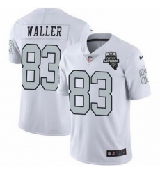 Nike Raiders 83 Darren Waller White 2020 Inaugural Season Vapor Untouchable Limited Jersey