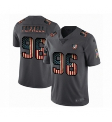 Nike Raiders 96 Clelin Ferrell 2019 Salute To Service USA Flag Fashion Limited Jersey