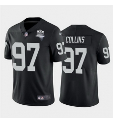Nike Raiders 97 Maliek Collins Black 2020 Inaugural Season Vapor Untouchable Limited Jersey