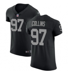Nike Raiders 97 Maliek Collins Black Team Color Men Stitched NFL Vapor Untouchable Elite Jersey