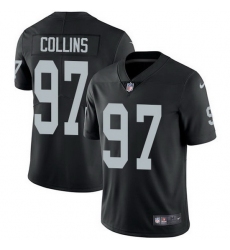 Nike Raiders 97 Maliek Collins Black Team Color Men Stitched NFL Vapor Untouchable Limited Jersey