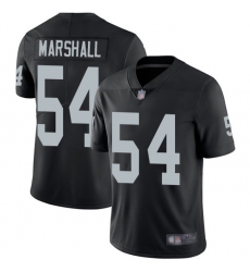 Oakland Raiders 54 Brandon Marshall Home Black Mens Football Vapor Untouchable Limited Jersey