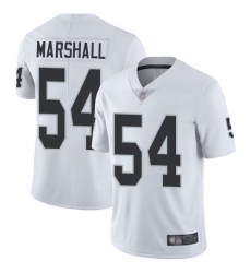Oakland Raiders 54 Brandon Marshall White Mens Football Vapor Untouchable Limited Jersey