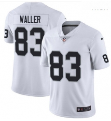 Oakland Raiders 83 Darren Waller White Vapor Limited Jersey