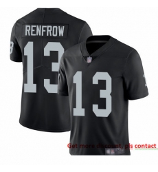 Raiders 13 Hunter Renfrow Black Team Color Men Stitched Football Vapor Untouchable Limited Jersey
