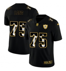 Raiders 75 Howie Long Black Jesus Faith Edition Limited Jersey