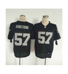 nike nfl jerseys oakland raiders 57 armstrong black[Elite][armstrong]