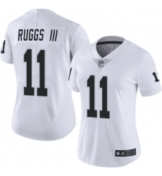 Women Las Vegas Raiders 11 Henry Ruggs III  White Limited Jersey
