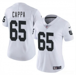 Women Las Vegas Raiders 2365 Alex Cappa White 2025 Vapor Stitched Jersey