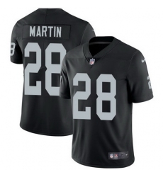 Nike Raiders #28 Doug Martin Black Team Color Youth Stitched NFL Vapor Untouchable Limited Jersey
