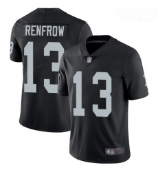 Raiders #13 Hunter Renfrow Black Team Color Youth Stitched Football Vapor Untouchable Limited Jersey