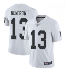 Raiders #13 Hunter Renfrow White Youth Stitched Football Vapor Untouchable Limited Jersey