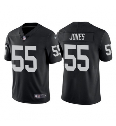 Youth Las Vegas Raiders 55 Chandler Jones Black Vapor Untouchable Limited Stitched NFL Jersey