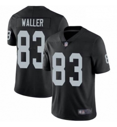 Youth Raiders 83 Darren Waller Black Team Color Stitched Football Vapor Untouchable Limited Jersey