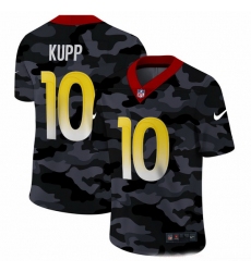 Los Angeles Rams 10 Cooper Kupp Men Nike 2020 Black CAMO Vapor Untouchable Limited Stitched NFL Jersey
