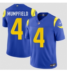 Men Los Angeles Rams 4 Konata Mumpfield Royal 2026 F U S E Vapor Limited Stitched Football Jersey Men Los Angeles Rams 4 Konata Mumpfield Royal 2026 F U S E Vapor Limited Stitched Football Jersey