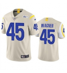 Men Los Angeles Rams 45 Bobby Wagner Bone Vapor Untouchable Limited Stitched Football Jersey