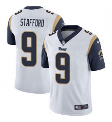 Men Los Angeles Rams 9 Matthew Stafford White Men Stitched NFL Vapor Untouchable Limited Jersey