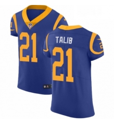 Men Nike Los Angeles Rams 21 Aqib Talib Royal Blue Alternate Vapor Untouchable Elite Player NFL Jersey
