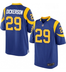 Men Nike Los Angeles Rams 29 Eric Dickerson Game Royal Blue Alternate NFL Jersey