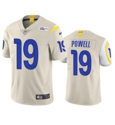 Men's Los Angeles Rams #19 Brandon Powell Cream Vapor Untouchable Limited Stitched Football Jersey