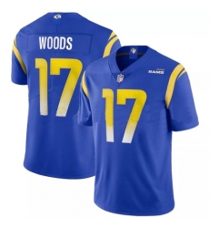 Nike Los Angeles Rams 17 Robert Woods Royal 2020 New Vapor Untouchable Limited Jersey