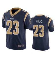 Nike Los Angeles Rams 23 Cam Akers Navy Blue Team Color Men Stitched NFL Vapor Untouchable Limited Jersey