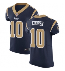 Nike Rams #10 Pharoh Cooper Navy Blue Team Color Mens Stitched NFL Vapor Untouchable Elite Jersey