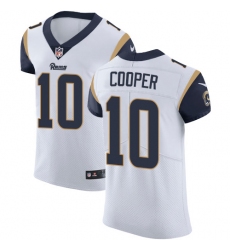 Nike Rams #10 Pharoh Cooper White Mens Stitched NFL Vapor Untouchable Elite Jersey