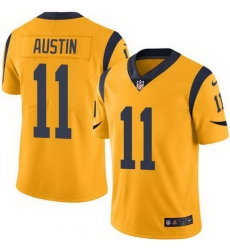 Nike Rams #11 Tavon Austin Gold Mens Stitched NFL Limited Rush Jersey