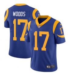 Nike Rams #17 Robert Woods Royal Blue Alternate Mens Stitched NFL Vapor Untouchable Limited Jersey