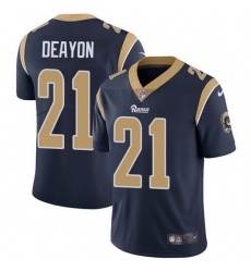 Nike Rams 21 Donte Deayon Navy Blue Team Color Men Stitched NFL Vapor Untouchable Limited Jersey