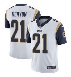 Nike Rams 21 Donte Deayon White Men Stitched NFL Vapor Untouchable Limited Jersey
