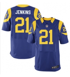 Nike Rams #21 Janoris Jenkins Royal Blue Alternate Mens Stitched NFL Elite Jersey