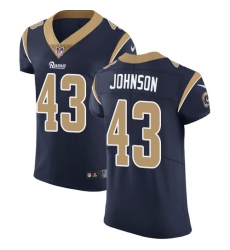 Nike Rams #43 John Johnson Navy Blue Team Color Mens Stitched NFL Vapor Untouchable Elite Jersey