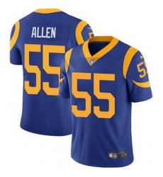 Nike Rams #55 Brian Allen Royal Blue Alternate Mens Stitched NFL Vapor Untouchable Limited Jersey