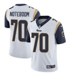 Nike Rams #70 Joseph Noteboom White Mens Stitched NFL Vapor Untouchable Limited Jersey