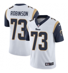 Nike Rams #73 Greg Robinson White Mens Stitched NFL Vapor Untouchable Limited Jersey