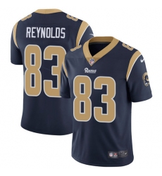 Nike Rams #83 Josh Reynolds Navy Blue Team Color Men Stitched NFL Vapor Untouchable Limited Jersey