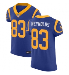 Nike Rams #83 Josh Reynolds Royal Blue Team Color Men Stitched NFL Vapor Untouchable Elite Jersey