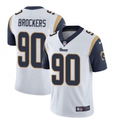 Nike Rams #90 Michael Brockers White Mens Stitched NFL Vapor Untouchable Limited Jersey
