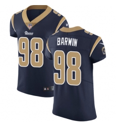 Nike Rams #98 Connor Barwin Navy Blue Team Color Mens Stitched NFL Vapor Untouchable Elite Jersey
