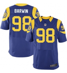 Nike Rams #98 Connor Barwin Royal Blue Alternate Mens Stitched NFL Elite Jersey