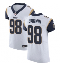 Nike Rams #98 Connor Barwin White Mens Stitched NFL Vapor Untouchable Elite Jersey